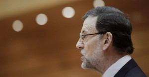 Mariano Rajoy ayer, en el plano del Congreso. http://www.vozpopuli.com